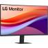 LG 27U421A-B 27'' FHD curved monitor with 100Hz refresh rate and USB-C port.